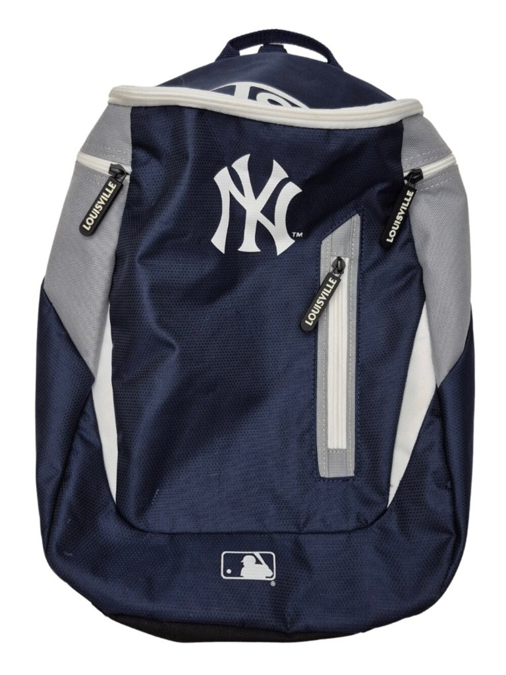 New York Yankees Louisville Slugger Genuine Backpack Navy Blue Gray